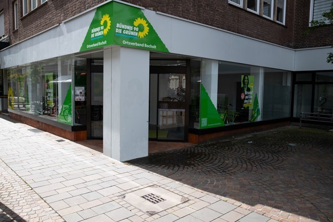 Eröffnung des „Grünen Büros“ in der Bocholter Nordstraße