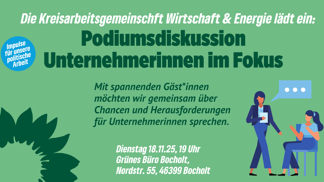 Podiumsdiskussion Unternehmerinnen im Fokus